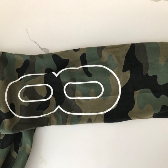 Dark Black B2K Camouflage Long Sleeve Men’s Medium Shirt Montreal - Picture 5 of 6